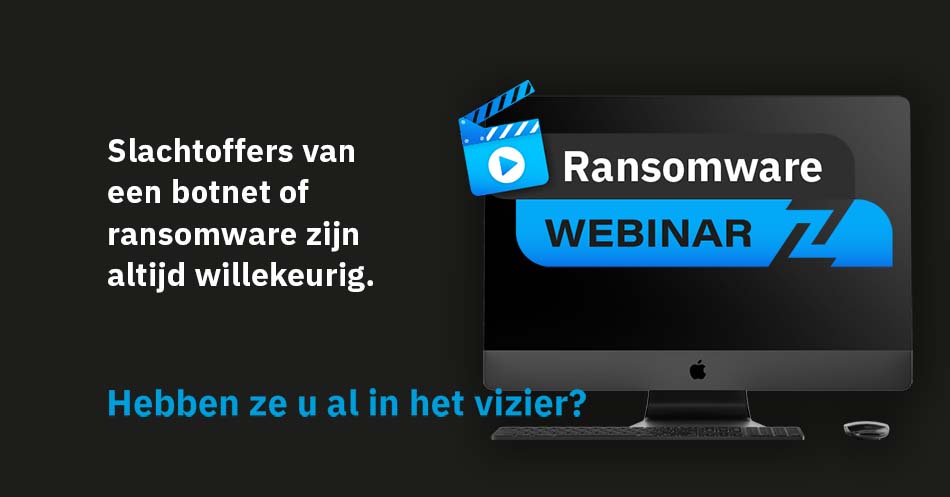 Webinar: Zo wapent u zich tegen ransomware